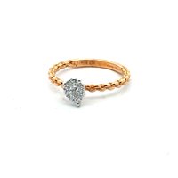Anneau Recarlo Femme in Or Diamante 0.14 Ct XE 106/01BR - XE 106/01BR